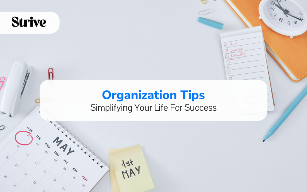 Organization Tips