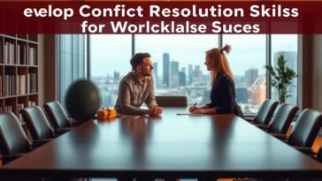 Conflict resolution skills